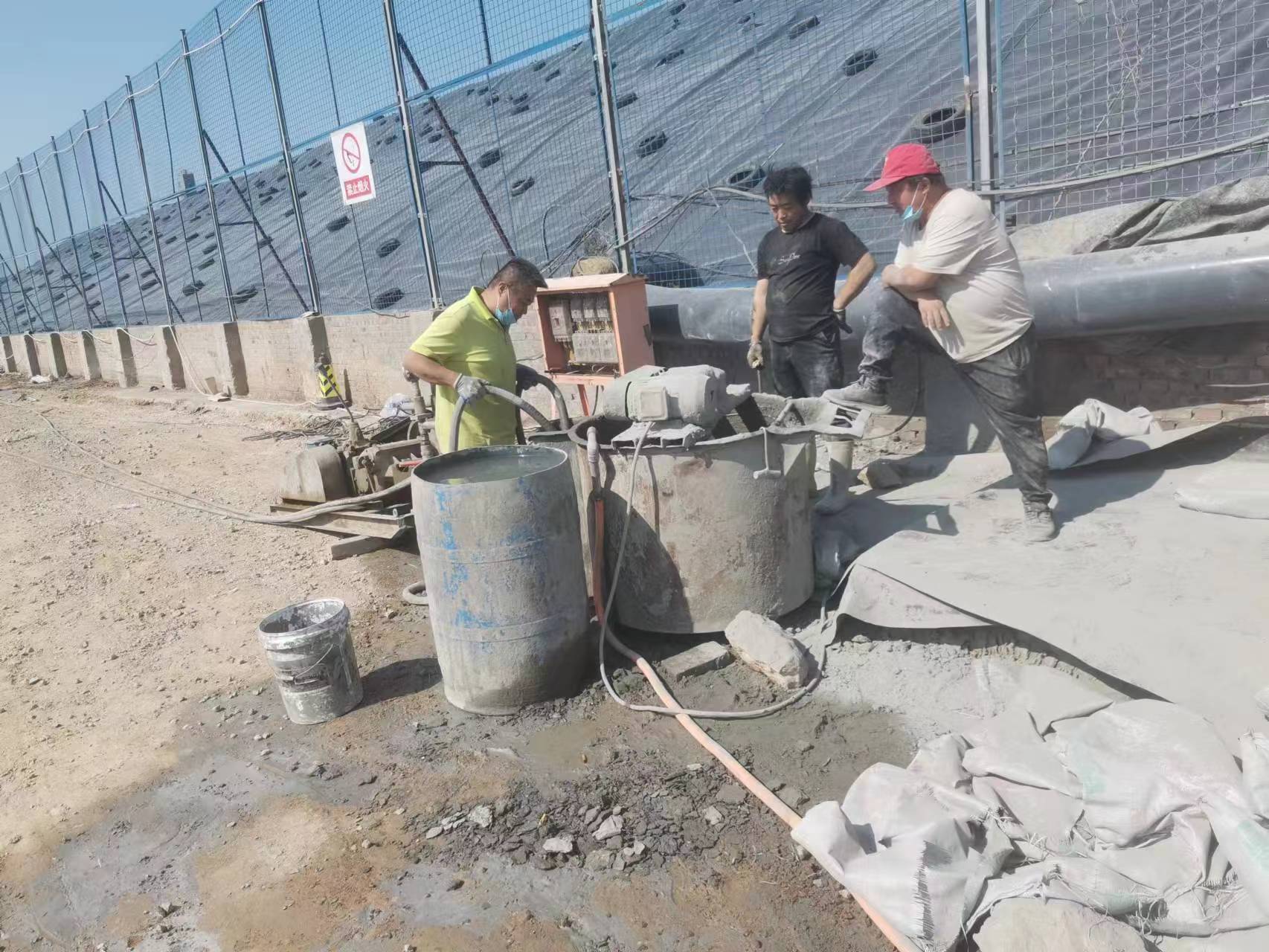 沁源袖阀管注浆